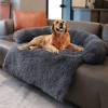 Pet Sofa; Warm Plush Pet Cushion For Indoor Dogs & Cats; Dog Blanket; Washable Pet Bed