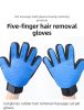 Cat Grooming Glove For Cats Wool Glove Pet Hair Deshedding Brush Comb Glove For Pet Dog Cleaning Massage Glove For Animal Sale