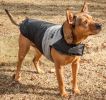 Touchdog Lightening-Shield Waterproof 2-in-1 Convertible Dog Jacket w/ Blackshark technology