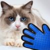 Cat Grooming Glove For Cats Wool Glove Pet Hair Deshedding Brush Comb Glove For Pet Dog Cleaning Massage Glove For Animal Sale